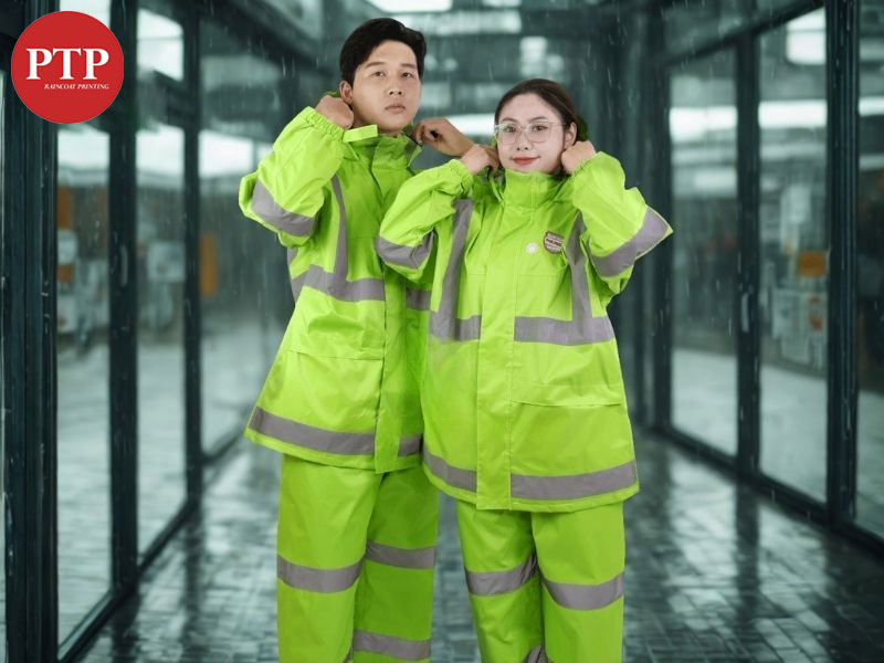 Áo mưa bộ 2 Áo mưa bộ 1 lớp