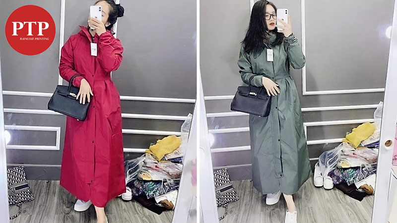 Áo mưa măng tô (manto) 6 Áo mưa măng tô kiểu Hàn Quốc