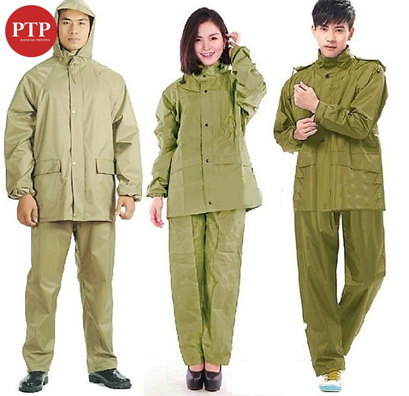 Áo mưa quân đội 2 Áo mưa bộ quân đội