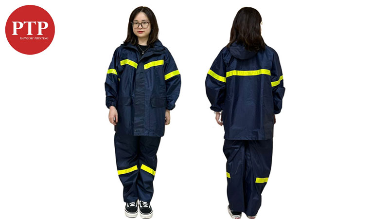 Áo mưa bộ phản quang