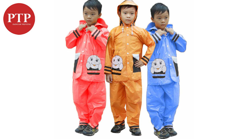 Áo mưa bộ trẻ em