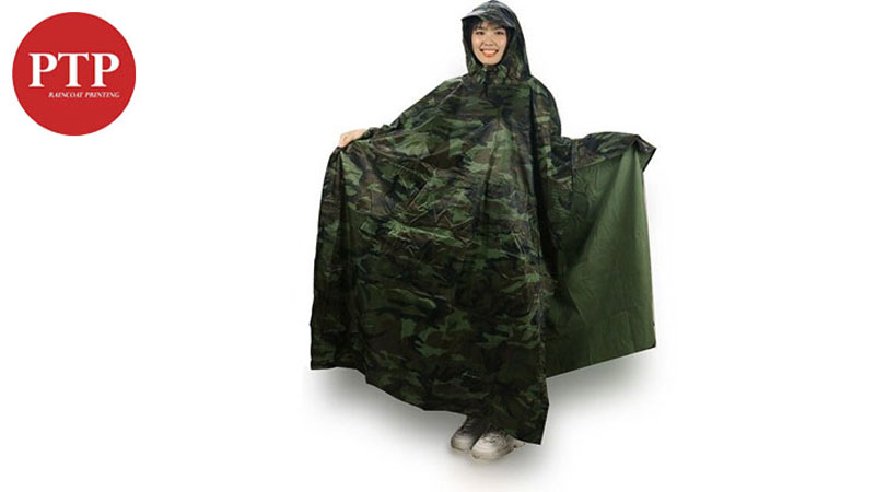 Áo mưa cánh dơi quân đội