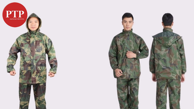 Áo mưa quân đội.